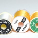 gg sheer and veevus and gg wisp fly tying threads